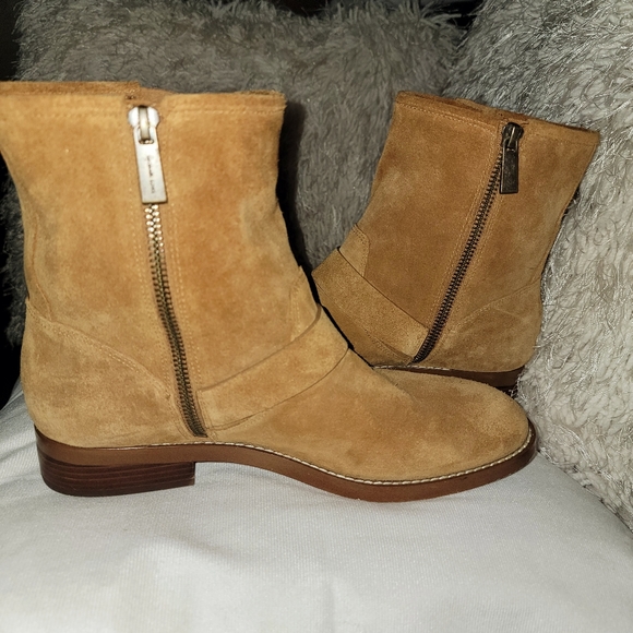Michael kors suede ankle Boot excellent very cleen 9color tan - Picture 3 of 16